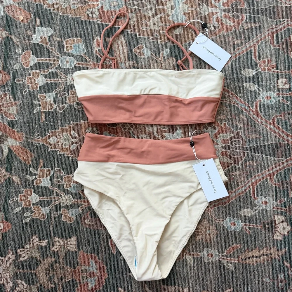 Lovers + Friends Peach and Cream Bikini - Picture 3 of 5